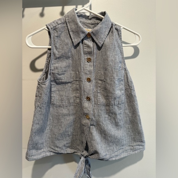 Michael Kors Stripped Tie Tank - Picture 5 of 5